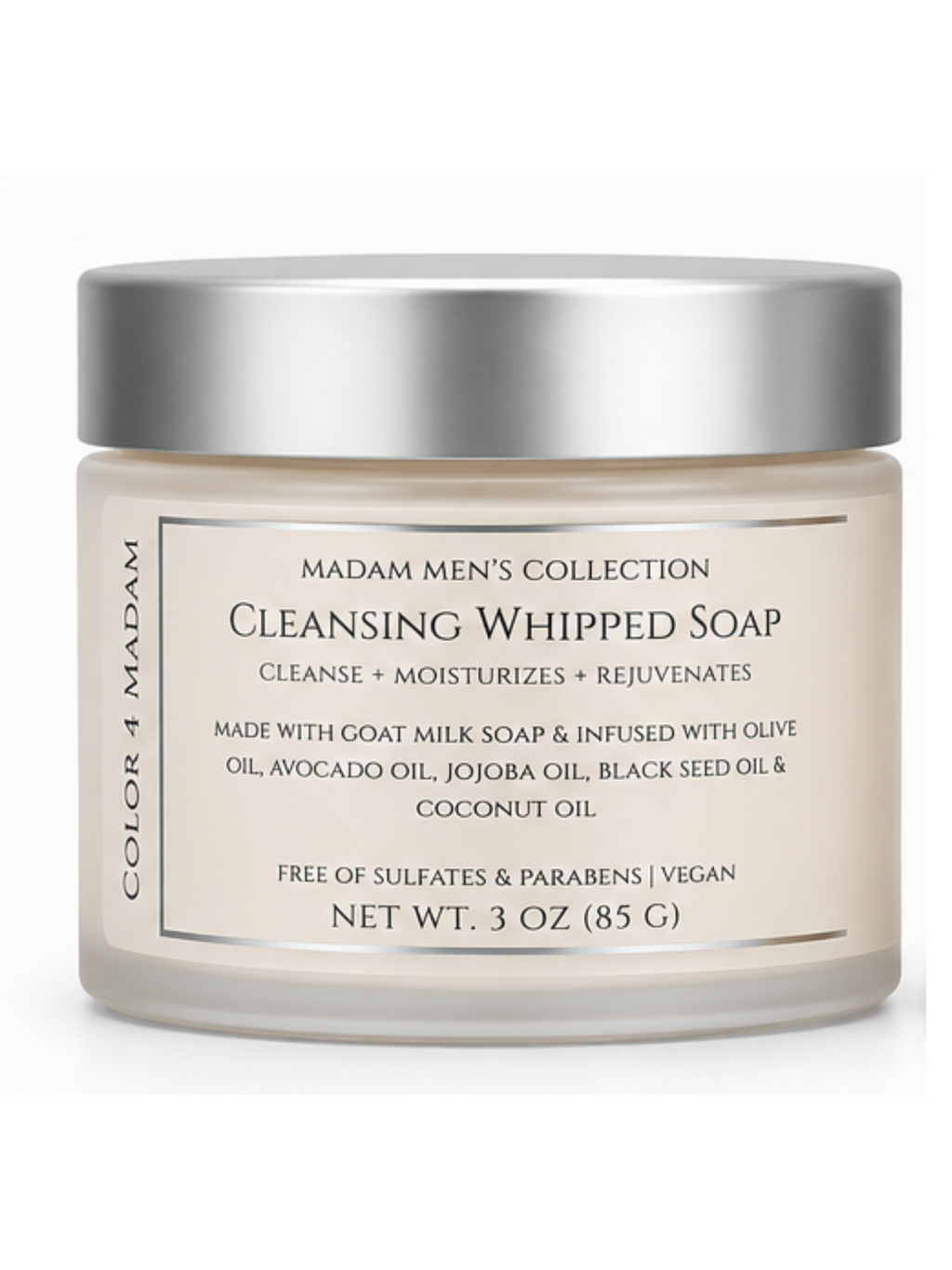 Luxury Cleansing Whipped Soap | Goat Milk & Botanical Oils | Smooth & Radiant Skin