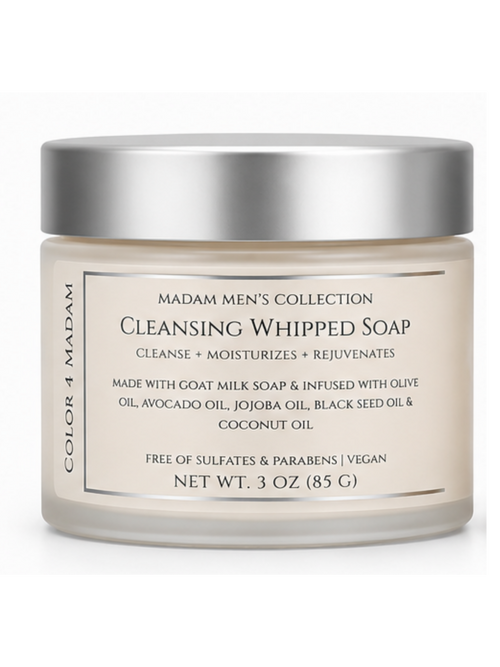Luxury Cleansing Whipped Soap | Goat Milk & Botanical Oils | Smooth & Radiant Skin