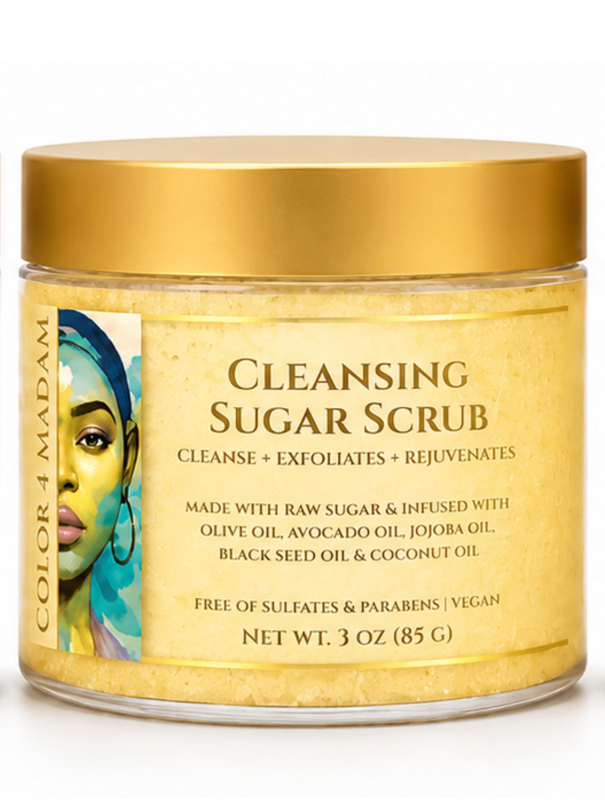 Luxury Sugar Scrub for Smooth Skin | Exfoliating Body Polish | Raw Sugar & Botanical Oils