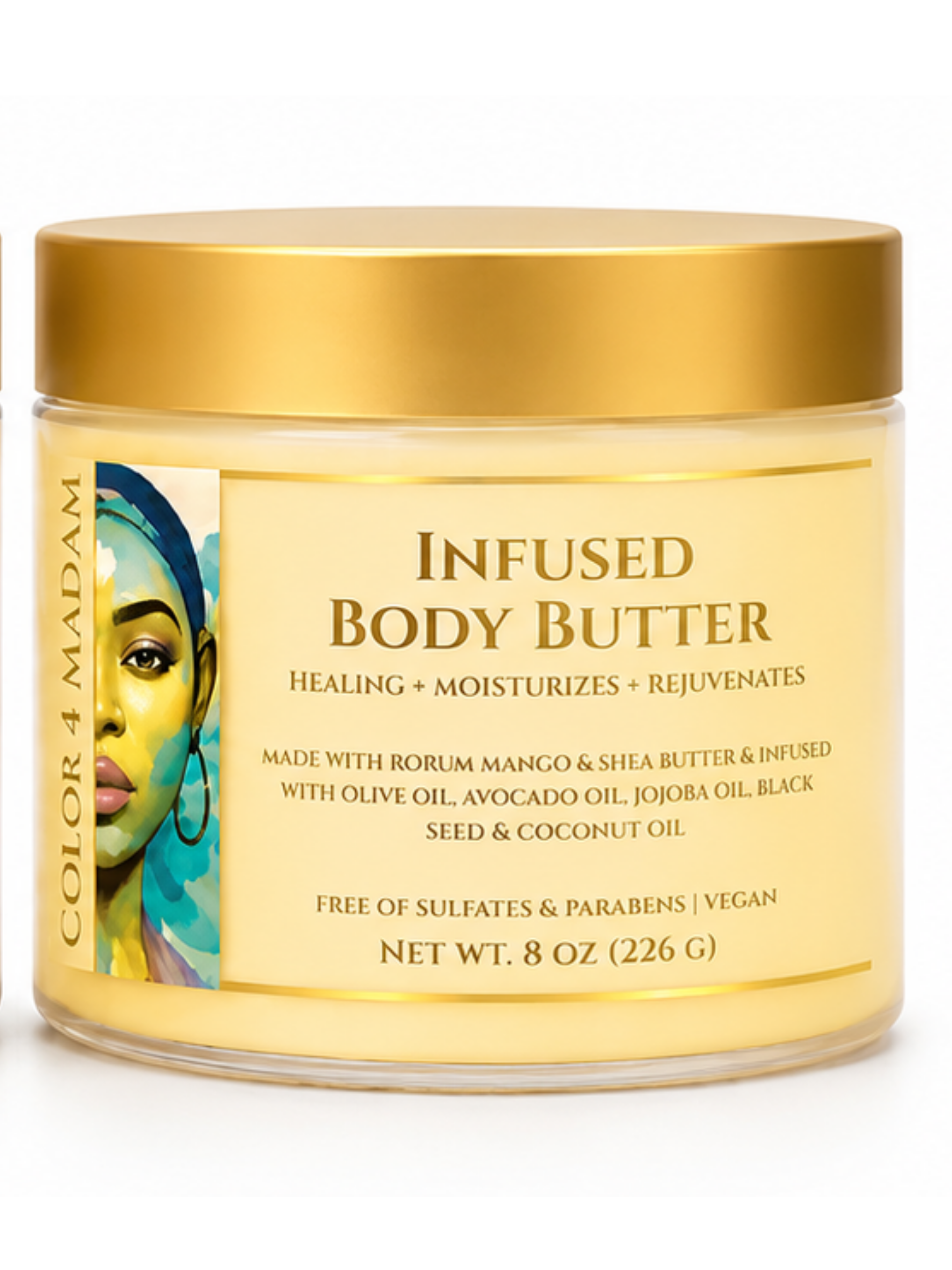 Luxury Body Butter for Dry Skin | Shea, Mango & Black Seed Oil