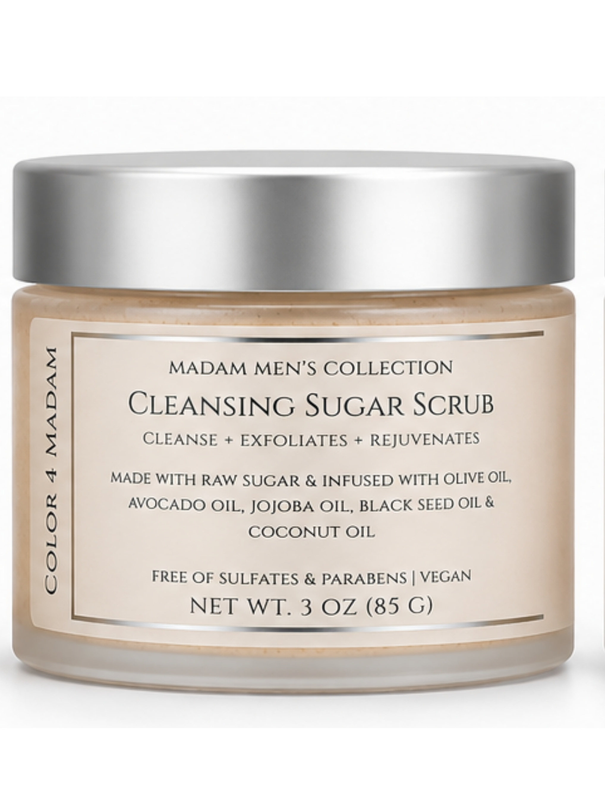Luxury Sugar Scrub for Smooth Skin | Exfoliating Body Polish | Raw Sugar & Botanical Oils